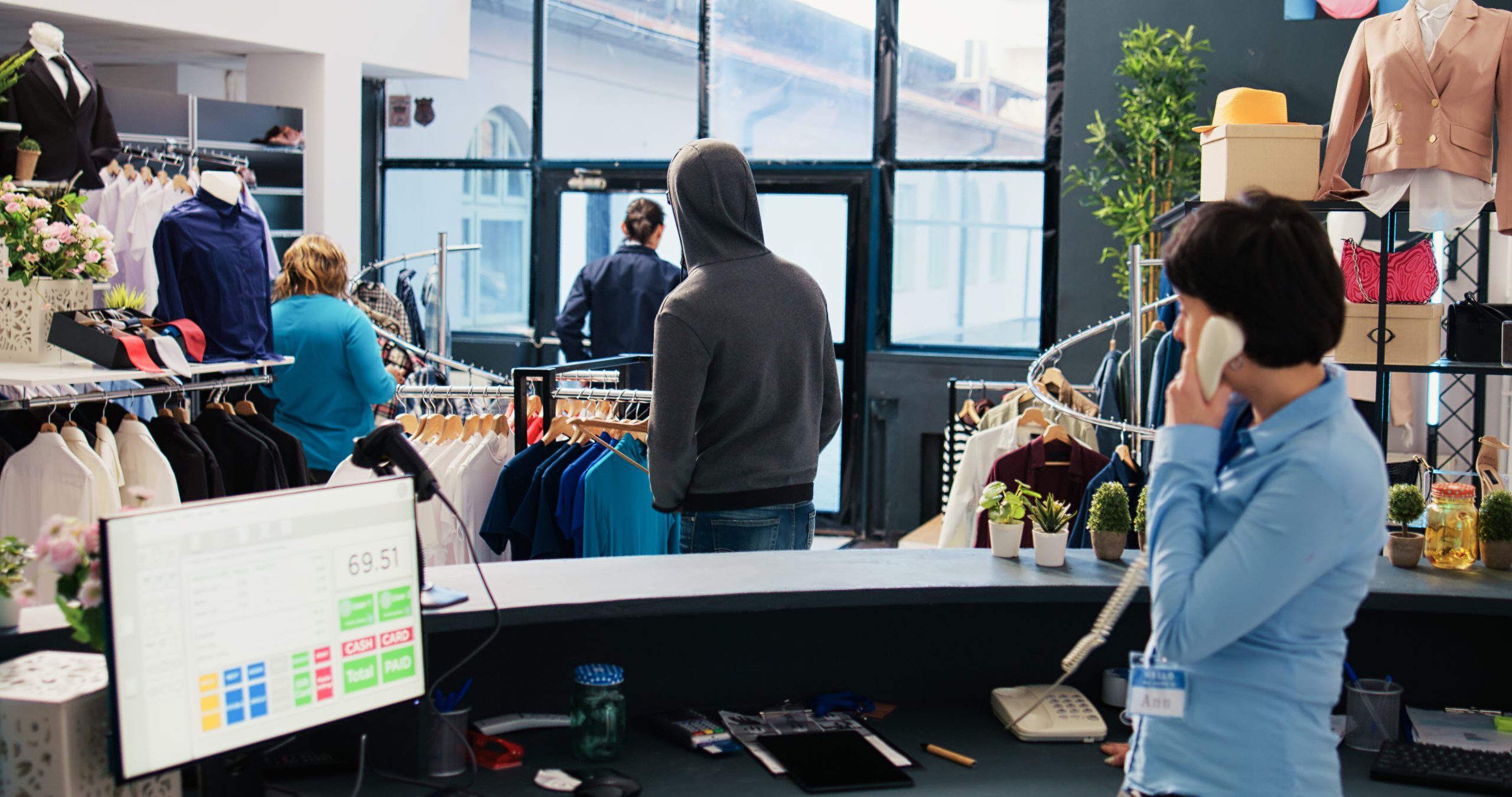 Preventing shoplifting in the retail sector